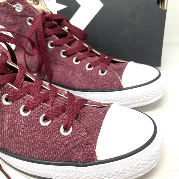 Converse Chuck Taylor AS Canvas HighTop Burgundy M - Picture 7 of 8